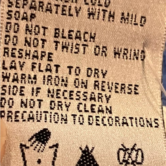 NWT Quacker Factory Angel Cardigan Blue Embroidered Angel Cardigan Size Large - Picture 9 of 14